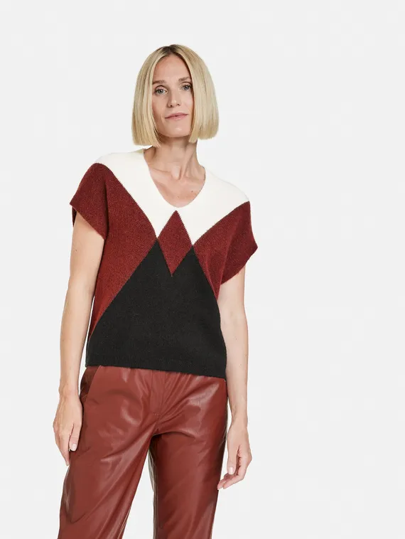 GERRY WEBER Джемпер с короткими рукавами