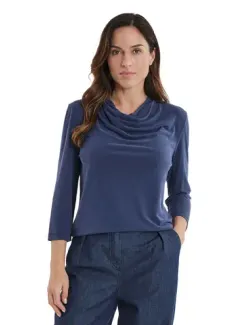 GERRY WEBER Лонгслив с воротником-хомут с модалом