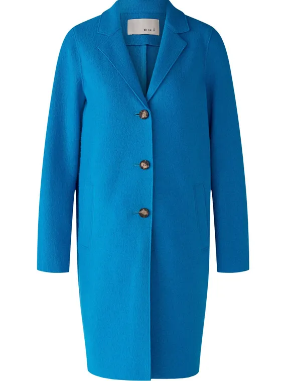 Oui Полупальто из шерсти