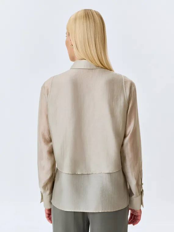 BULMER Блуза из смесового тенселя