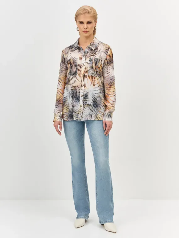 BULMER Прямые джинсы с деликатной вышивкой