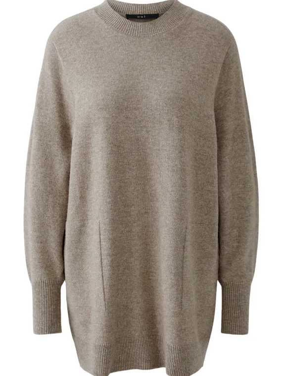 Oui Пуловер удлиненный
