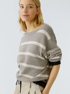 Oui Пуловер в полоску