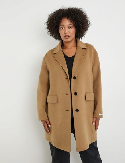 SAMOON Пальто шерстяное