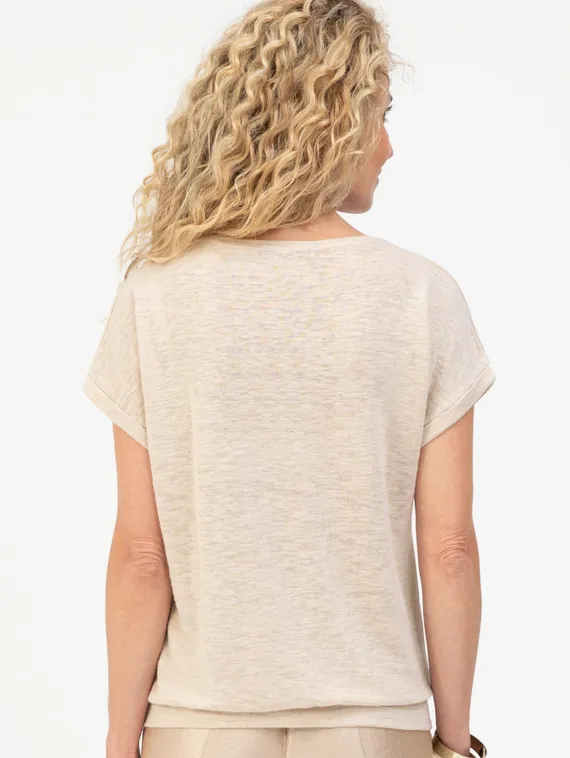 BIANCA Футболка с пайетками