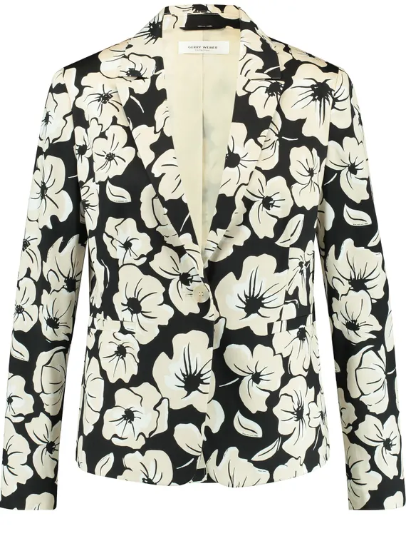 GERRY WEBER Пиджак с цветочным принтом