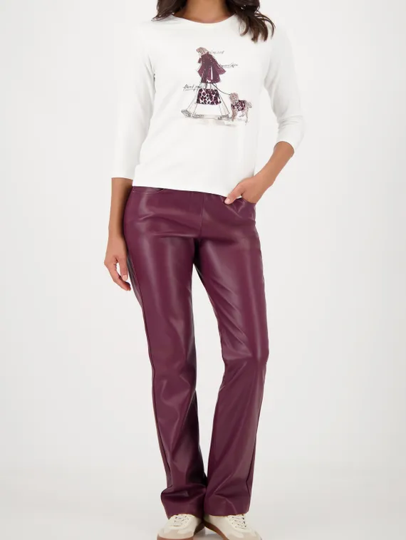 MONARI Футболка с рисунком из стразов