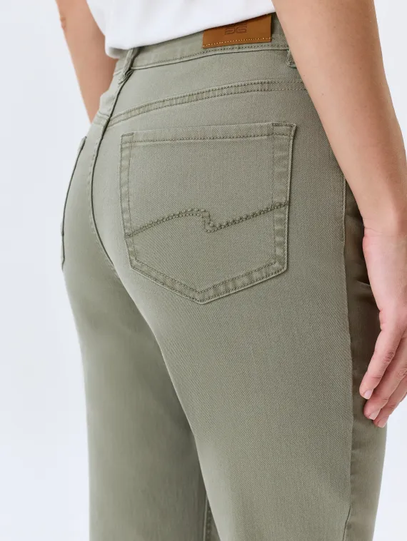 BULMER Оливковые джинсы