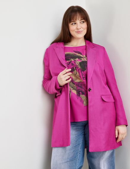 SAMOON Пиджак удлиненный