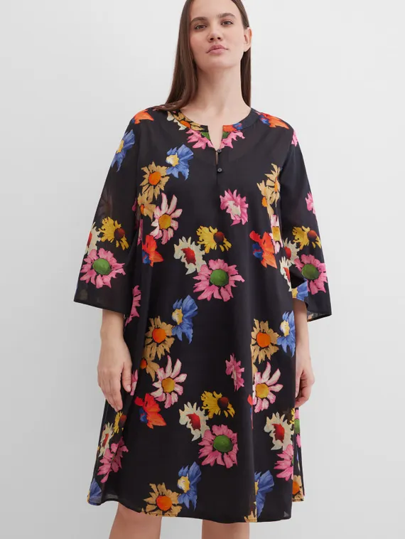 SAMOON Платье 3/4 рукав