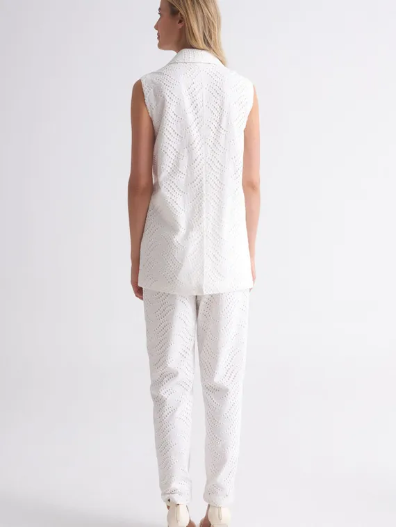 UNQ Жилет кружевной