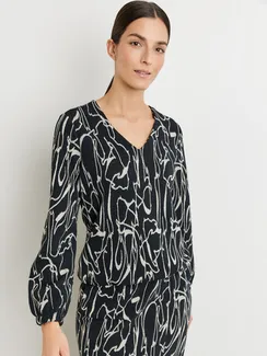 GERRY WEBER Пуловер жаккардовый