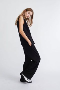 Oui Брюки из вискозного джерси