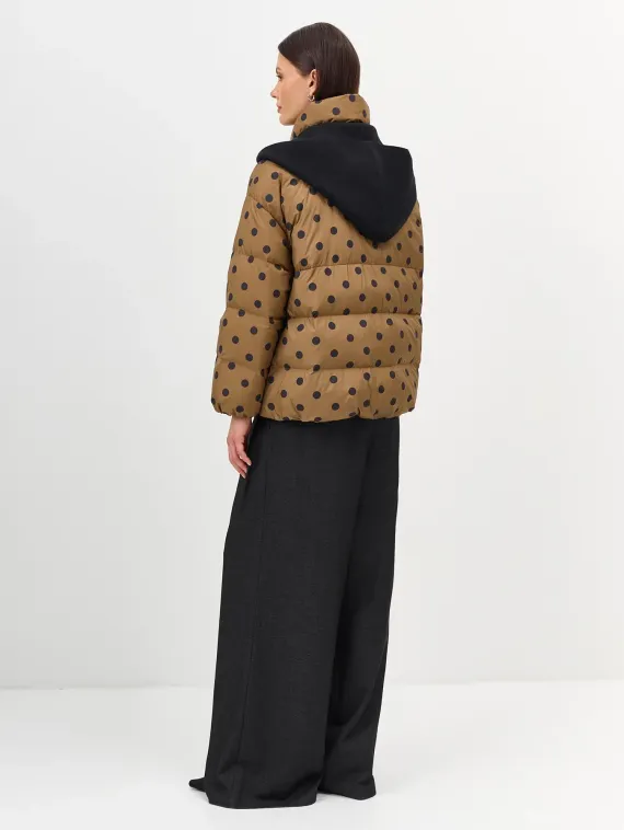 BULMER Куртка с вязаным шарфом-капюшоном