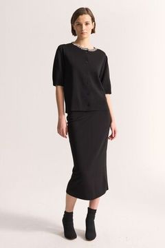 UNQ Юбка вязаная