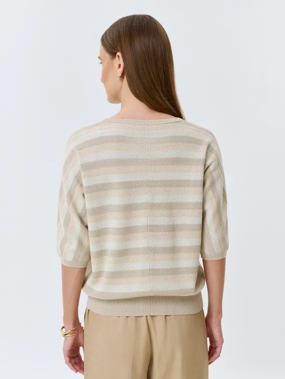 BULMER Вязаный джемпер в полоску