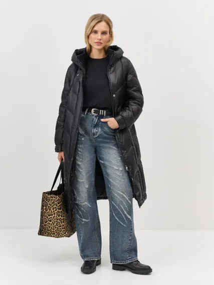 BULMER Приталенное пальто на натуральном утеплителе