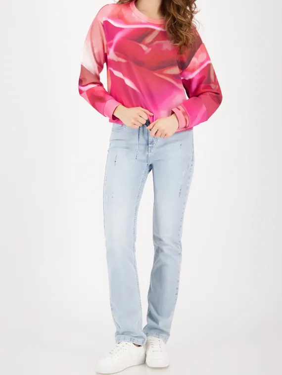 MONARI Толстовка с принтом по всей поверхности