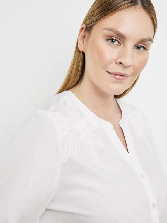 SAMOON Туника с вышивкой