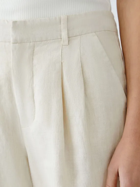 Oui Шорты-бермуды со складками