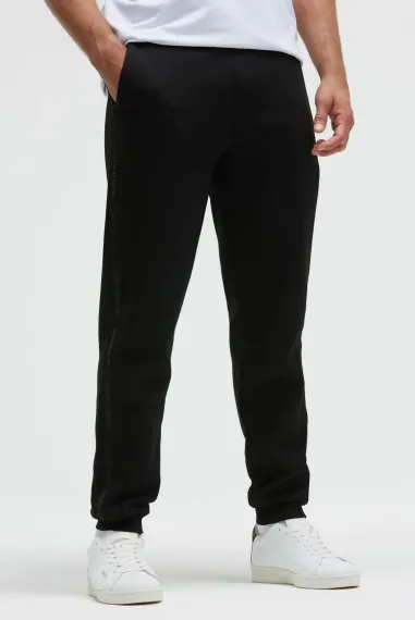 CAMP DAVID Брюки спортивные с боковыми лентами черные