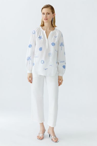 Oui Туника хлопковая