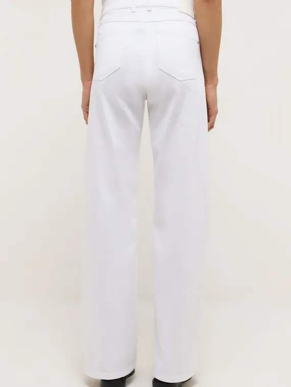 ANGELS Джинсы широкие белые