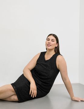 SAMOON Платье кружевное без рукавов