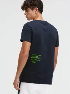 CAMP DAVID Футболка с мини-принтом