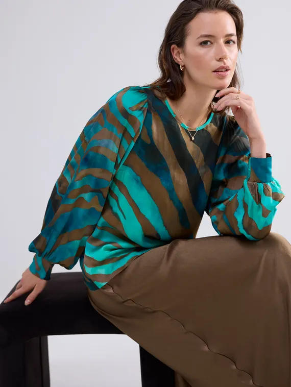 SUMMUM Блуза вискозная