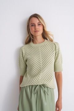 UNQ Пуловер ажурный