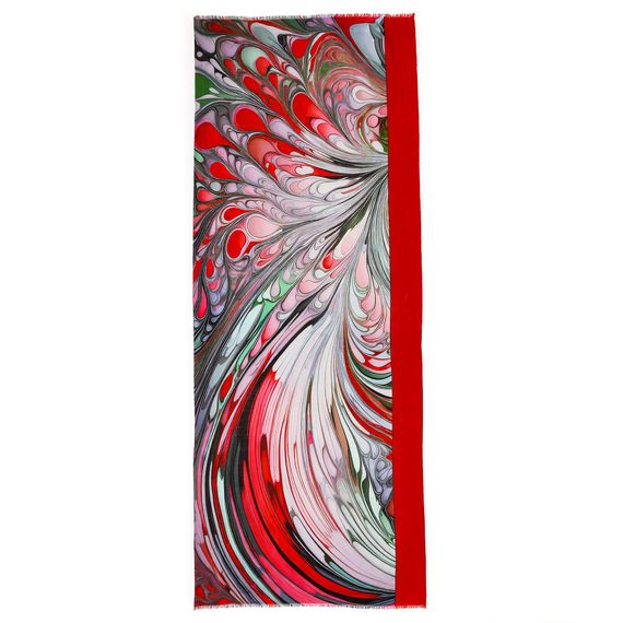 FABRETTI Женский шарф мерсеризованная шерсть