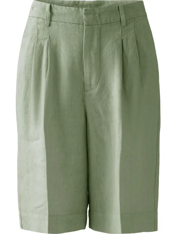 Oui Шорты-бермуды льняные