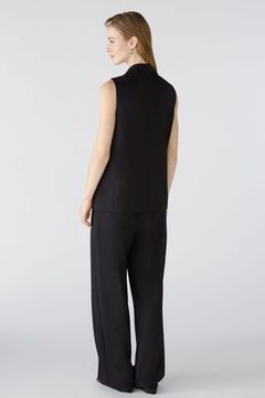 Oui Жилет из вискозного джерси