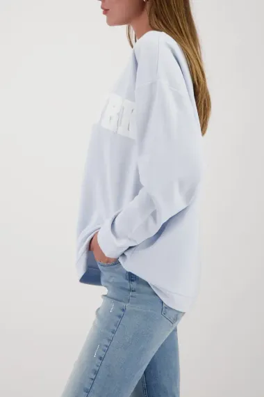 MONARI Толстовка из хлопка с надписью