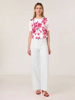 TAIFUN Джинсы белые