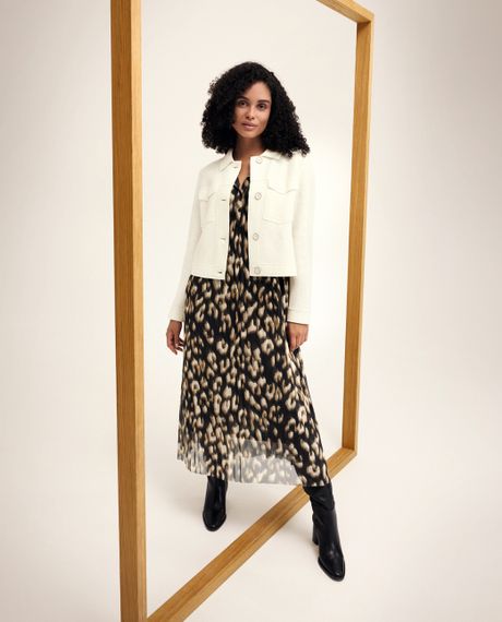 GERRY WEBER Жакет с отделкой букле