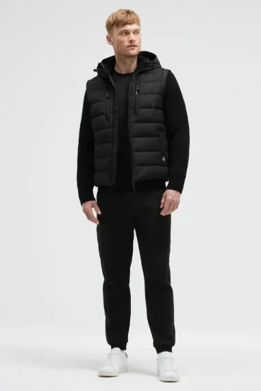 CAMP DAVID Стеганый жилет 2-в-1 со съемными трикотажными рукавами