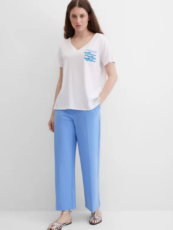 Elisa.and.me Футболка с V-вырезом