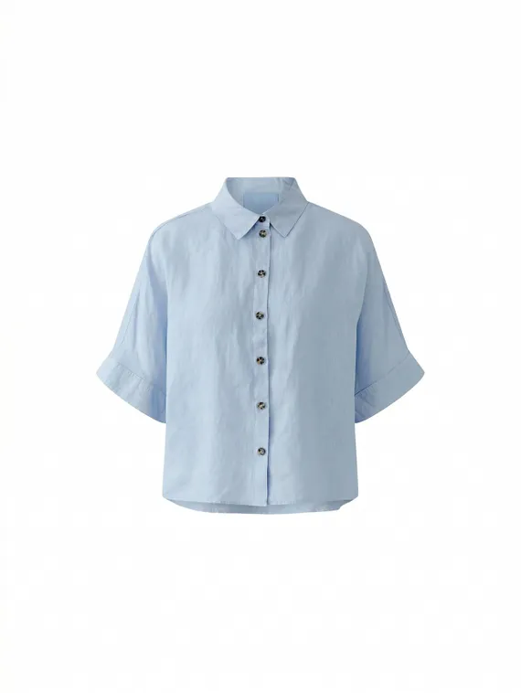 Oui Льняная блузка