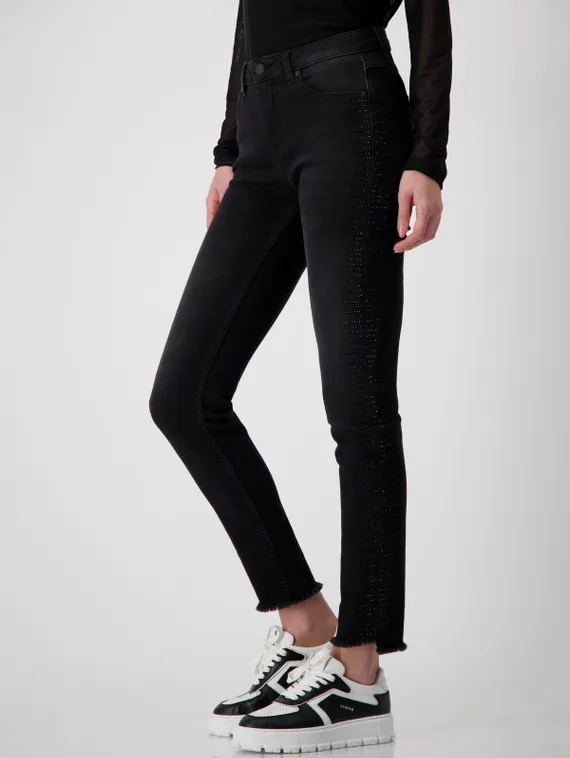 MONARI Джинсы со стразами