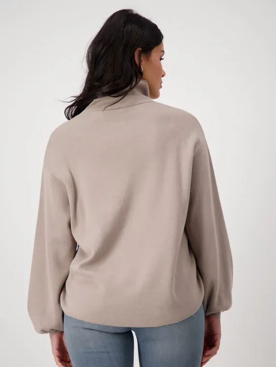 MONARI Джемпер хлопковый с камнями