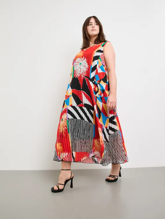 SAMOON Платье плиссированное