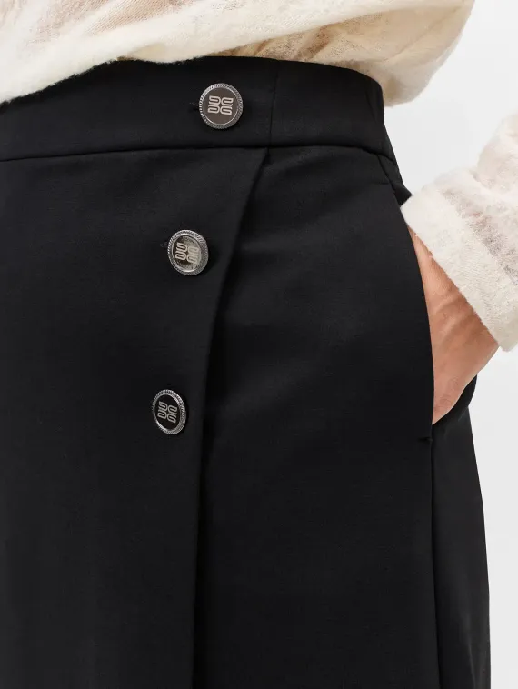 BULMER Юбка из джерси с имитацией запаха