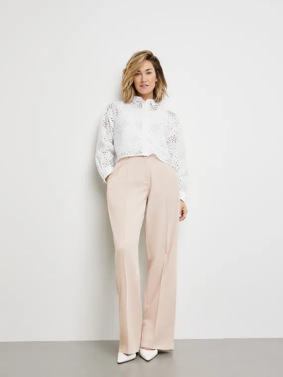 GERRY WEBER Блуза ажурная