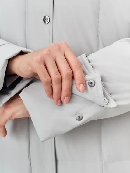 BULMER Пальто с мехом чернобурки