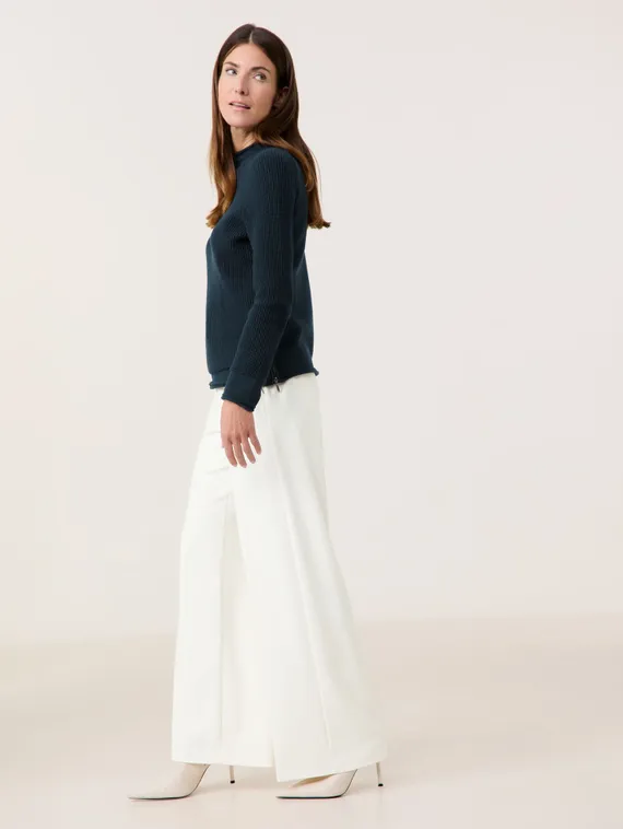 GERRY WEBER Джемпер из хлопка вязаный