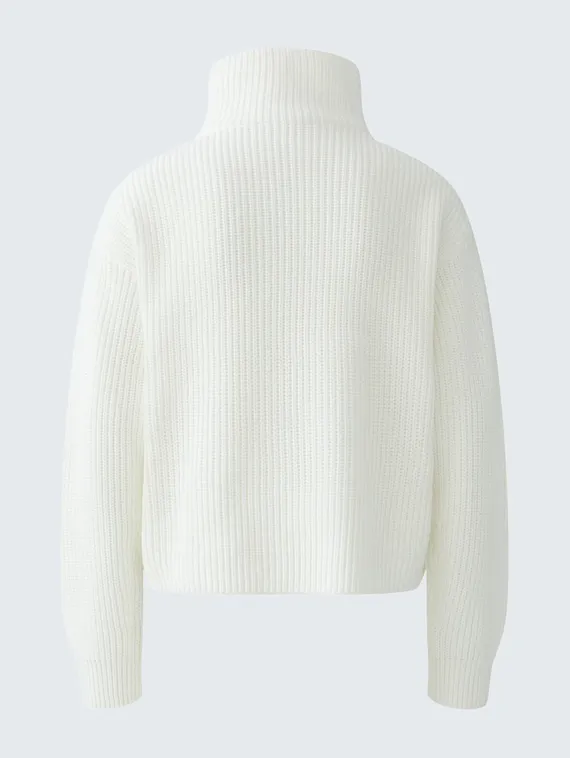 Oui Пуловер с воротником