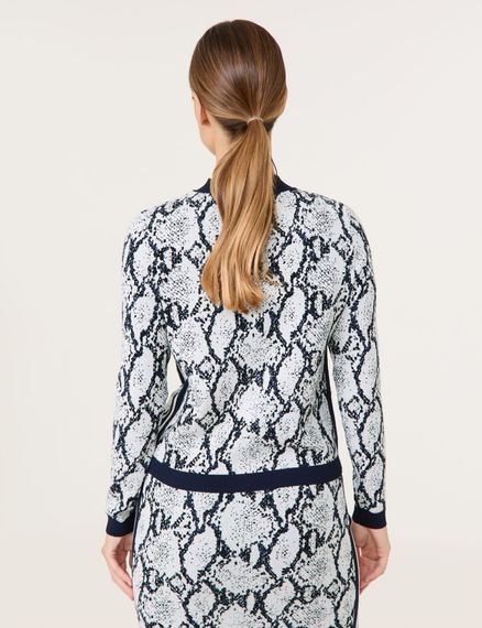 GERRY WEBER Джемпер с принтом змеи