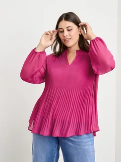 SAMOON Блуза плиссированная